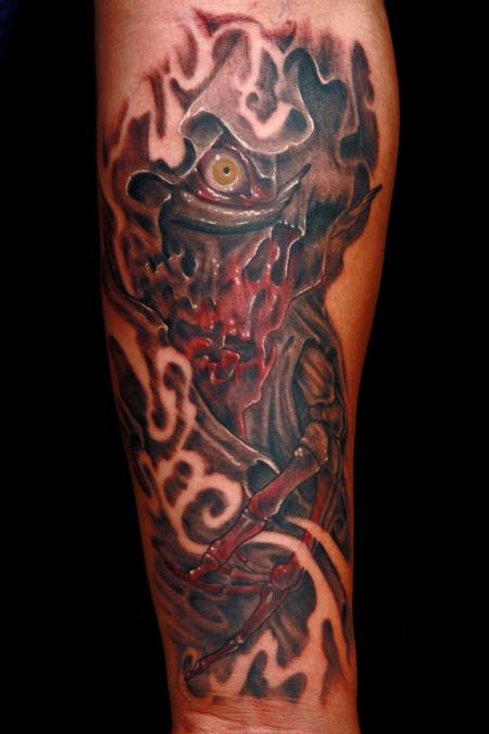 Travis Litke - Super Creepy Grim Reaper